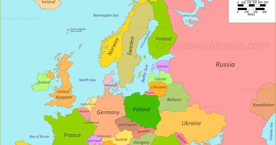 Year 3: Geography Day 7 - European Countries