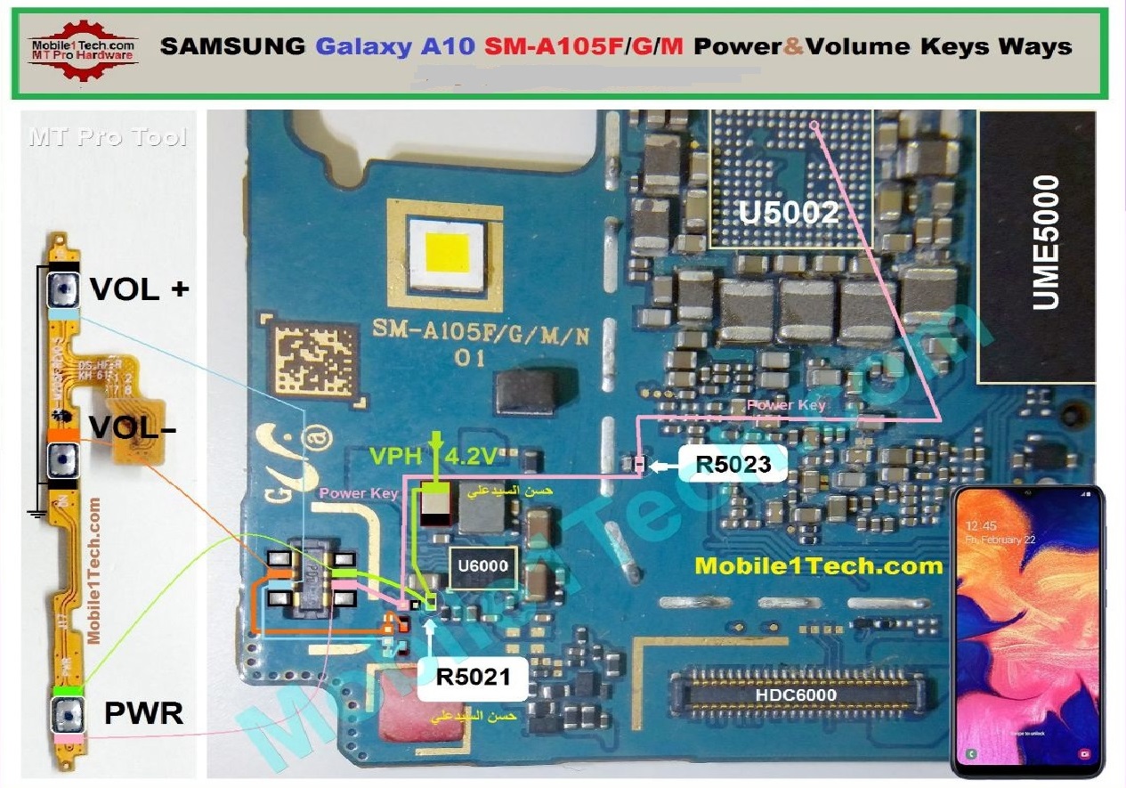 Samsung A015 Дисплей