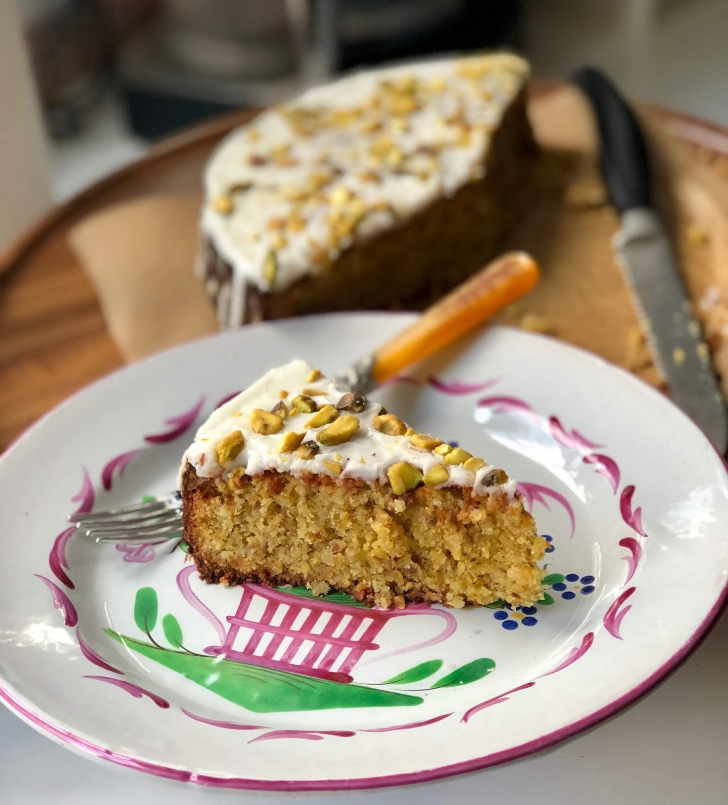 Nigel Slater's Lemon Frosted Pistachio Cake Nigel Slater's Lemon Frosted Pistachio Cake