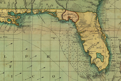 The Yamasee Indians Who are The - Old Florida Map 