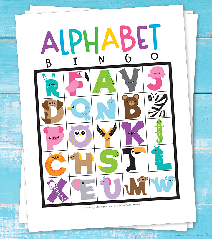 Free Printable Alphabet Bingo