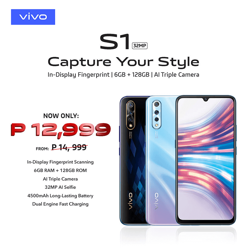 Vivo S1 price-cut graphic