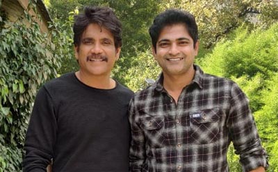 Pradeep Rudra with Akkikeni Nagarjuna