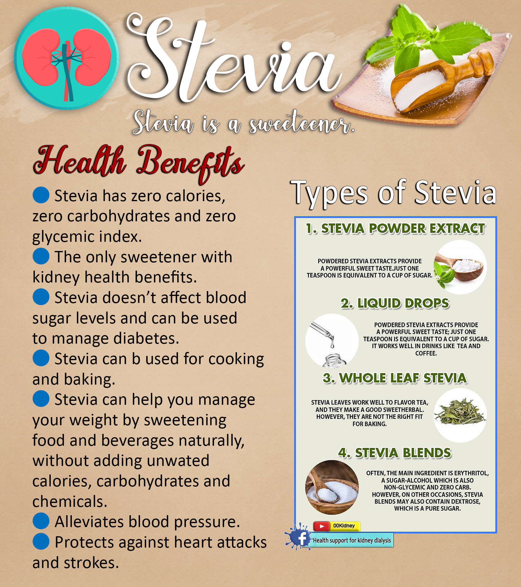 Is it really possible to get off kidney dialysis? STEVIA & KIDNEY BENEFITS