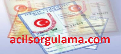 Nüfus Kayıt Örneği Belgesi Doğrulama
