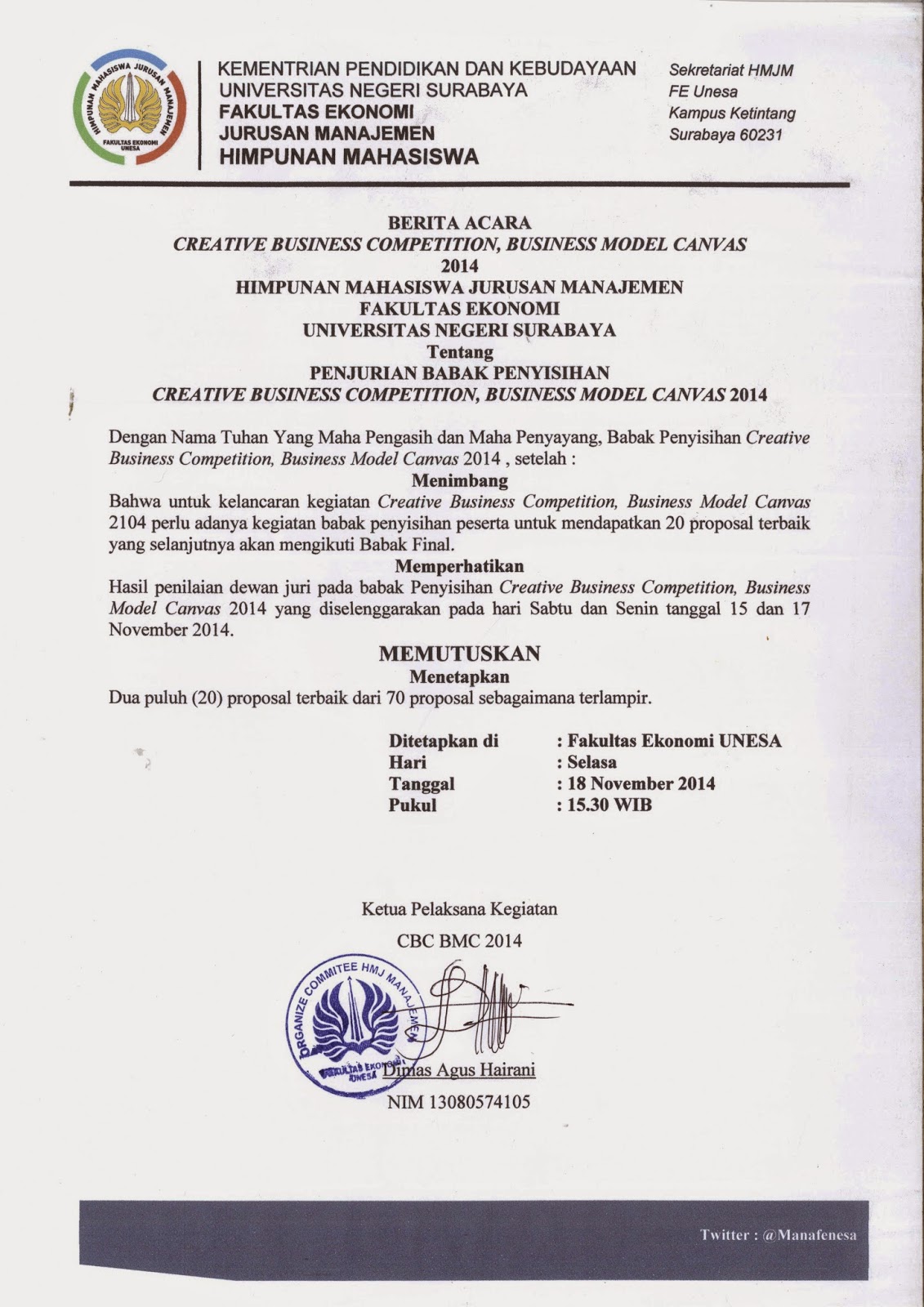 Contoh Proposal Ekonomi Kreatif Descar 4