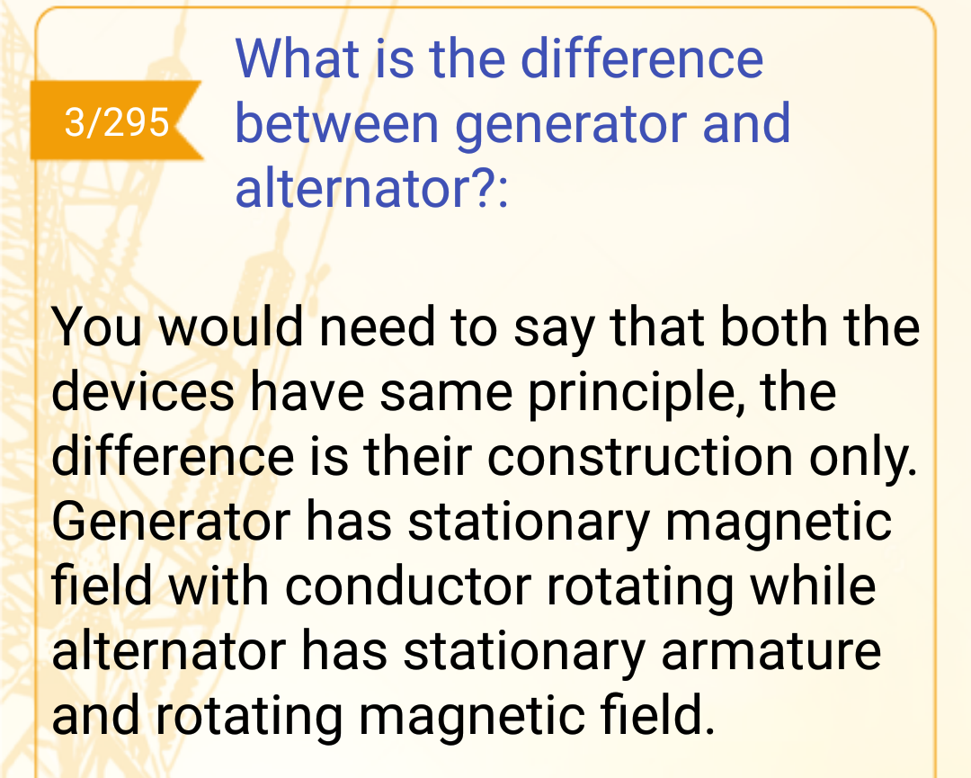 Electrical interview questions and answers ELECTRICAL KNOWLEDGE