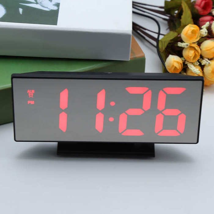 DS3618L Jam Meja Digital LED Mirror Alarm Clock DS3618L Puserba