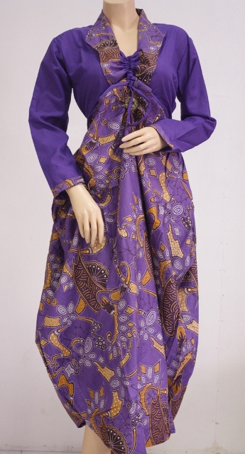 Model baju batik wanita terbaru 2013