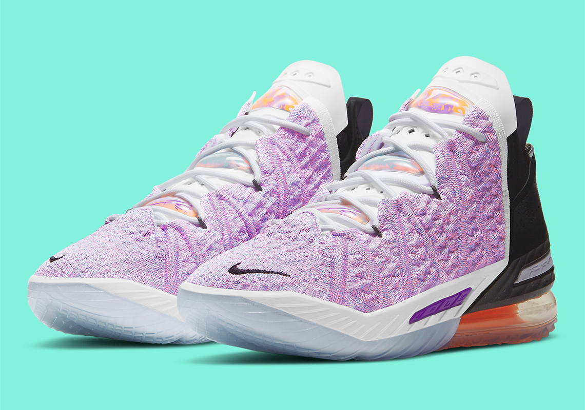 multicolor lebron 18