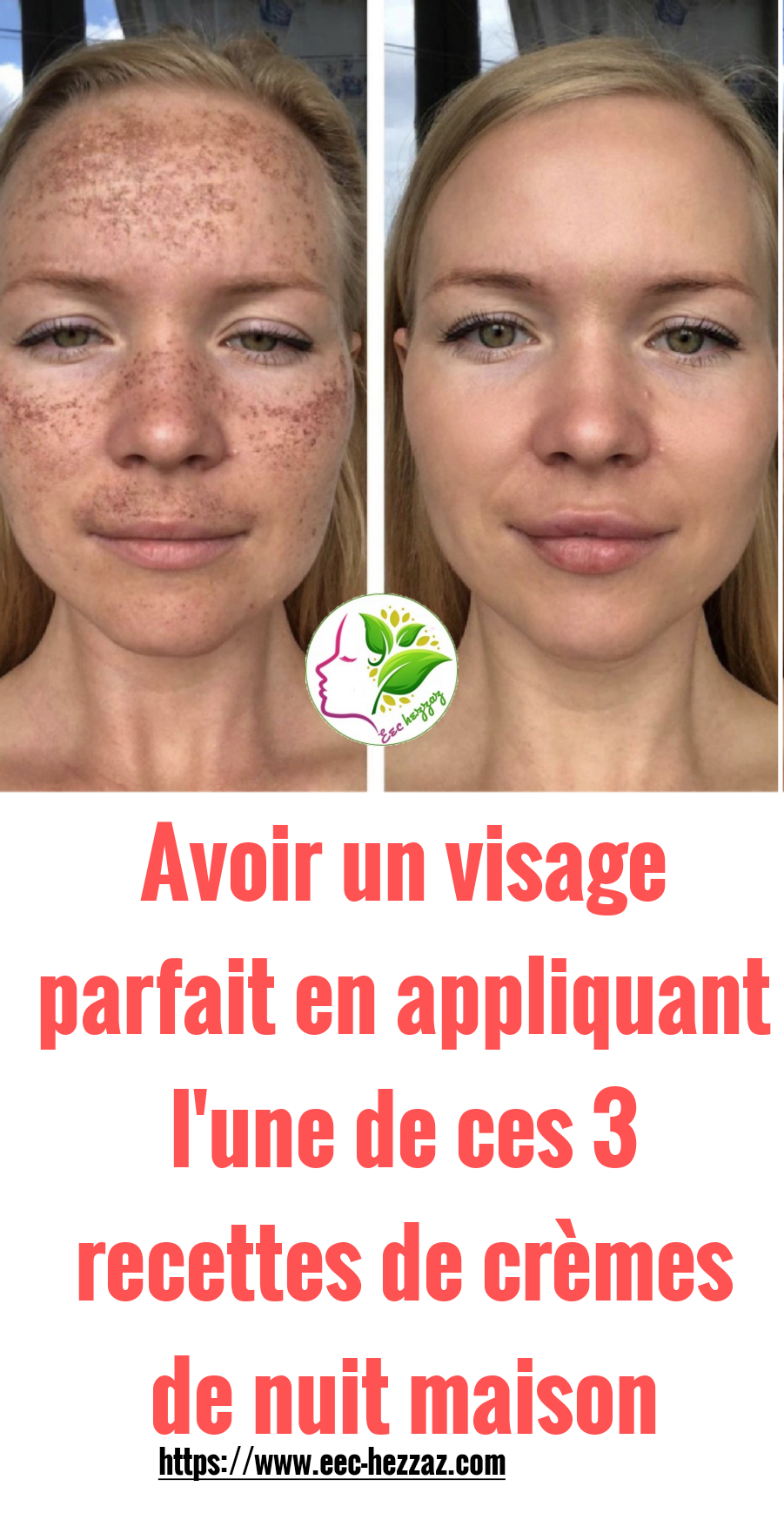 Avoir un visage parfait en appliquant l'une de ces 3 recettes de crèmes de nuit maison