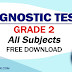 Diagnostic Test (Grade 2) All Subjects FREE DOWNLOAD