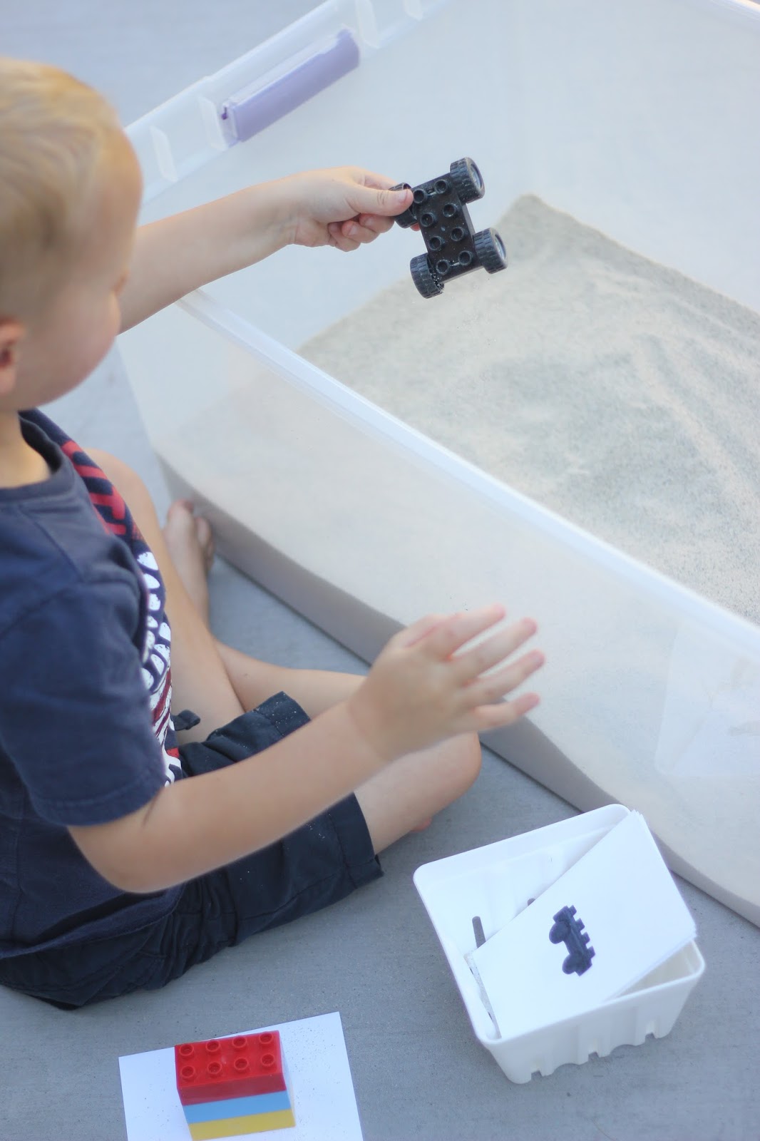 Toddler Approved! Easy LEGO ISpy for Kids