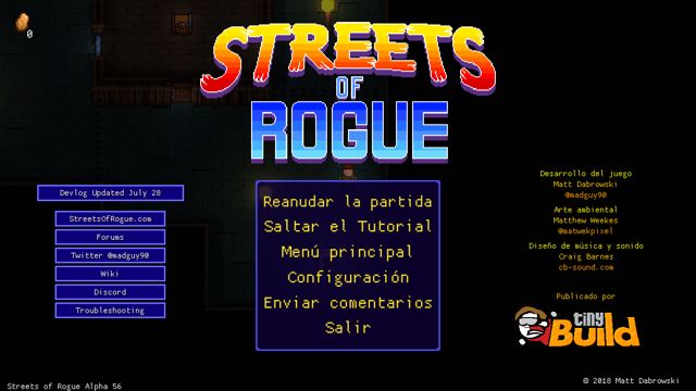 Streets of Rogue Alpha 56 PC Full Español