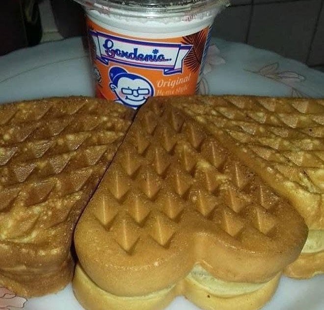 MaKaN JiKa SeDaP Resepi waffle kaya