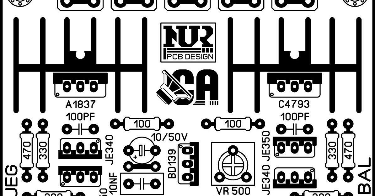 Layout Ocl Balap / Migren ~ Nur Pcb Design