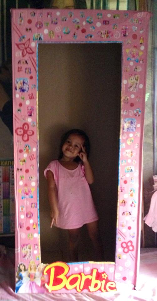 DIY Barbie Box for Photobooth Nheng's Wonderland