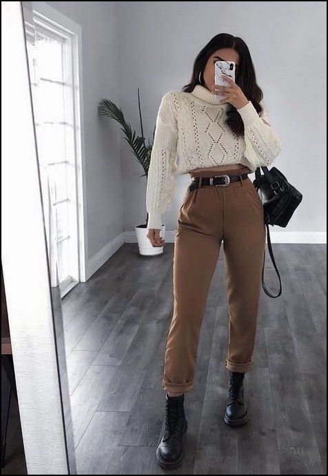 outfit aesthetic para invierno