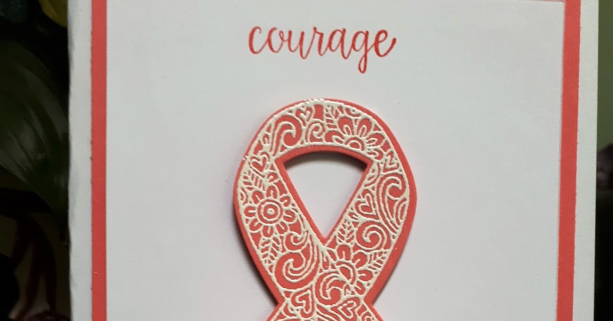 Crafting With Jane Stampin Up Ribbon of Courage