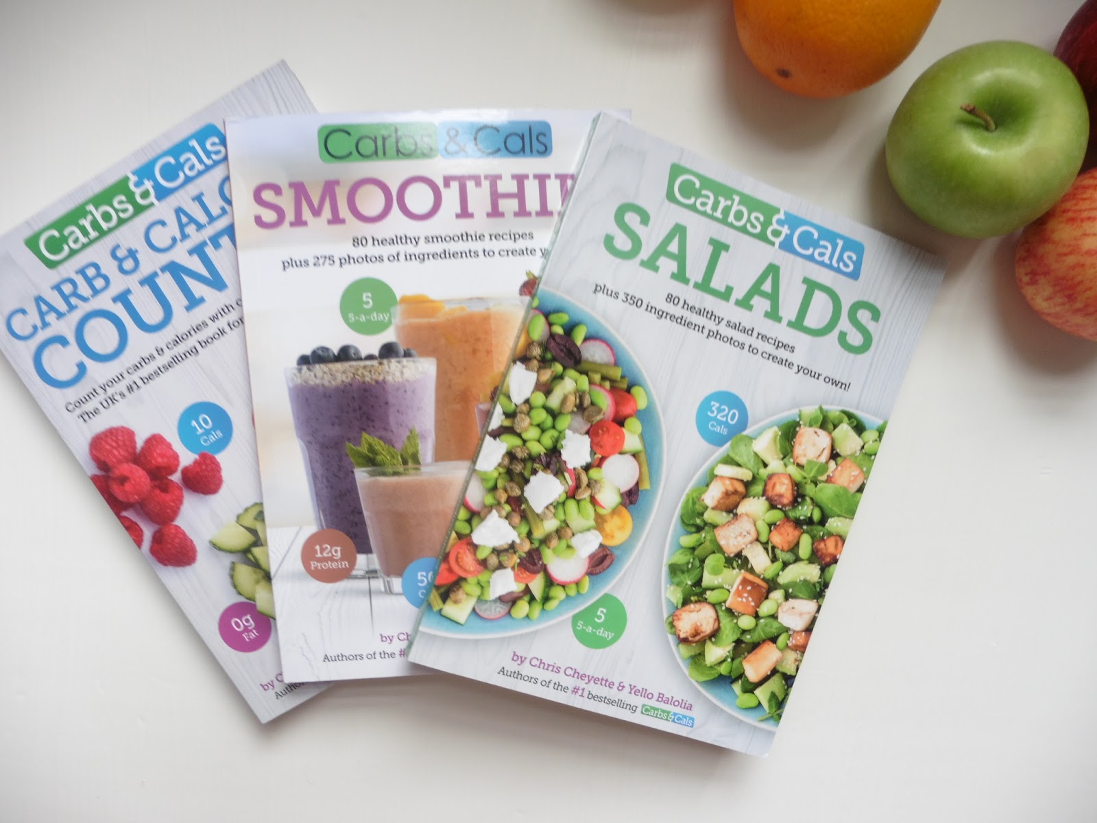 Review of the new Carbs and Cals books It's me, Laura Marie