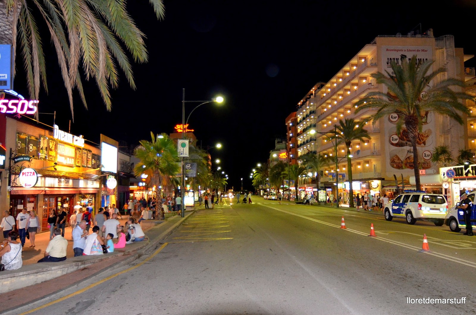 Lloret de Mar Stuff Out & about in Lloret at night