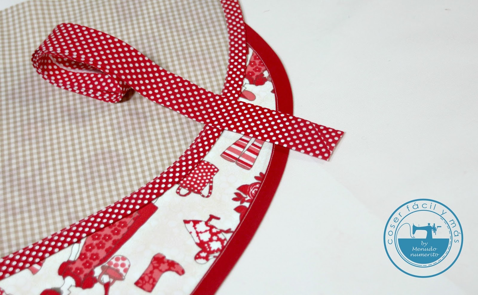 Cómo aplicar bies en curva, en esquina y cómo rematar El blog de Coser fácil y más by Menudo Cómo aplicar bies en curva, en esquina y cómo rematar El blog de Coser fácil y más by Menudo