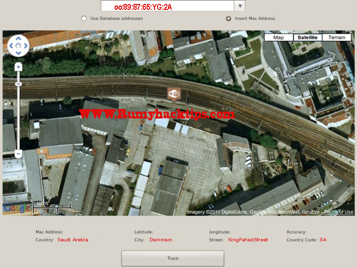 How to Track any MAC address Geographical Location
