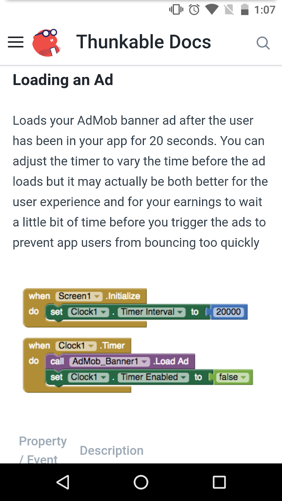 Thunkable Setup Ads Not Showing