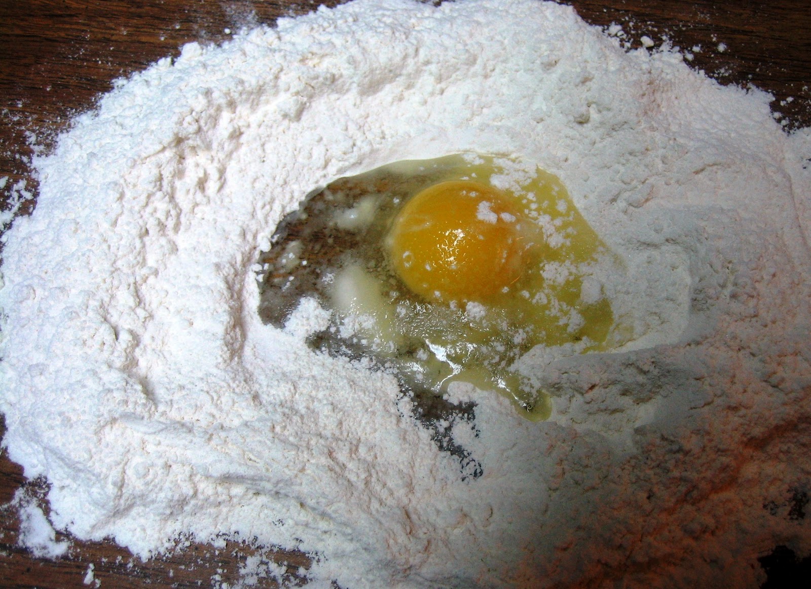 LA CASA E IL GIARDINO: Home-made Pasta Maritata (Sagne maritate)