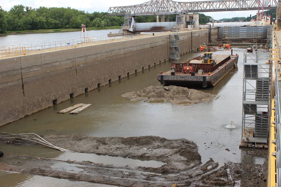 Industrial History Illinois River Peoria Lock and Dam