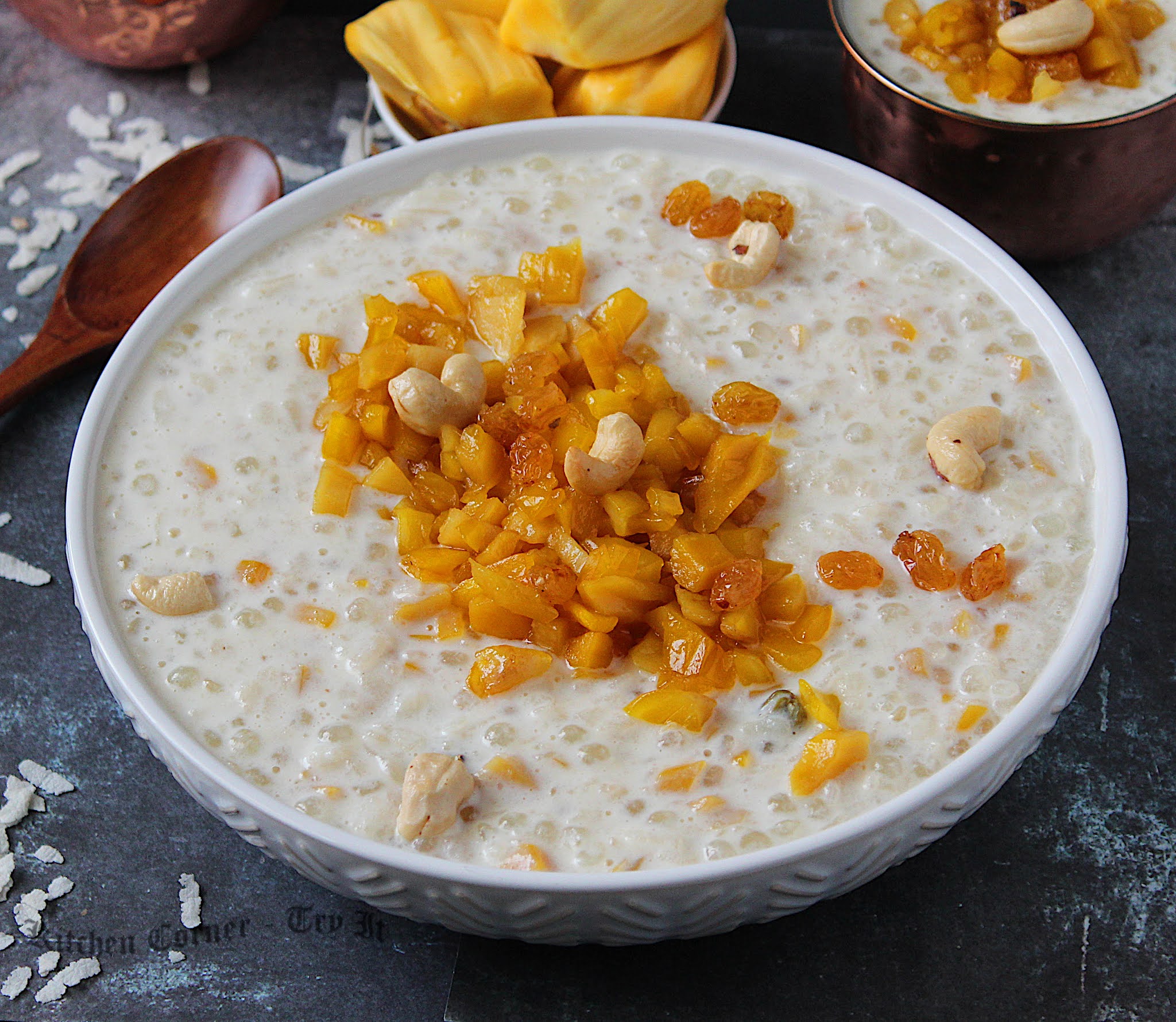 Chakka pazham Aval Payasam Jack fruit Pudding/Payasam