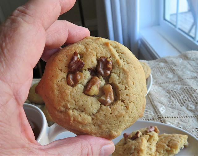 Buttery Maple Walnut Cookies