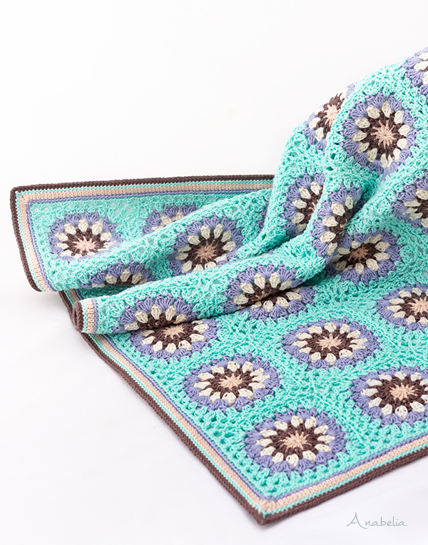 Crochet Stroller Baby Blanket pattern