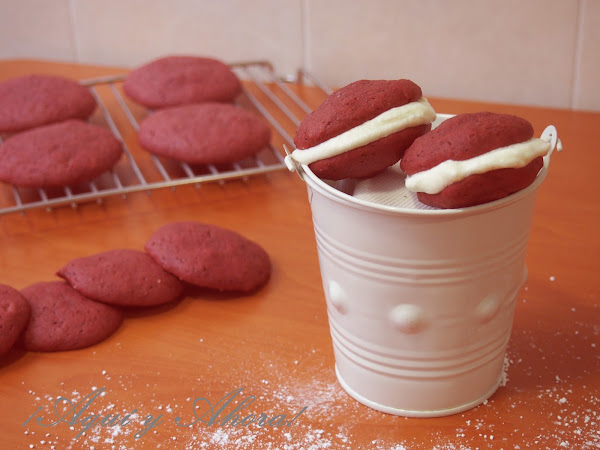 Whoppies Red Velvet. Reto 'Alfabeto Dulce'