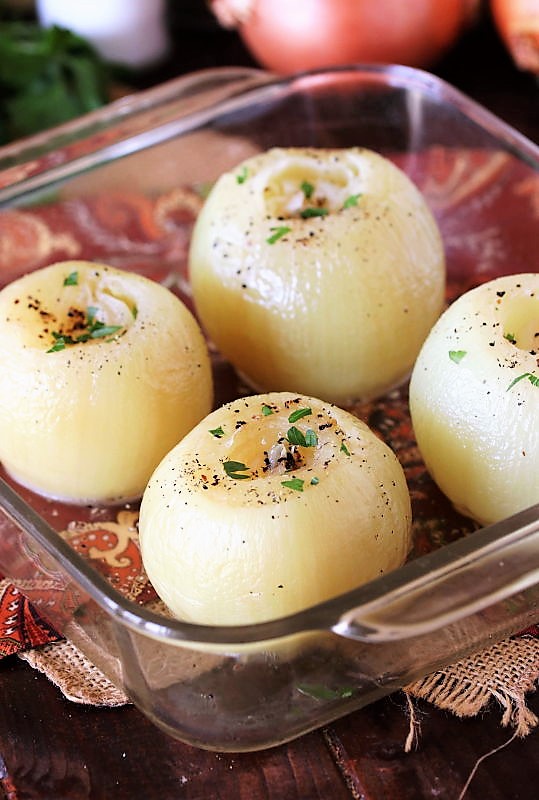 How to Make Baked Onions in the Microwave The Kitchen is My Playground