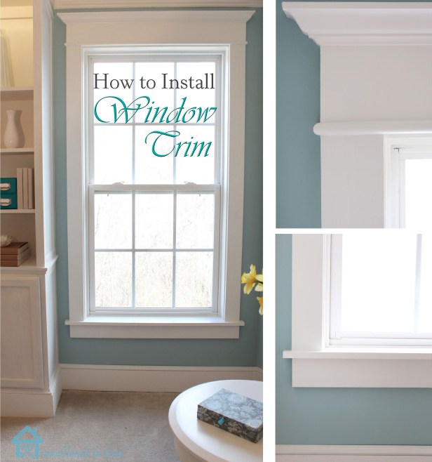 The Easiest Door Trim Remodelando la Casa