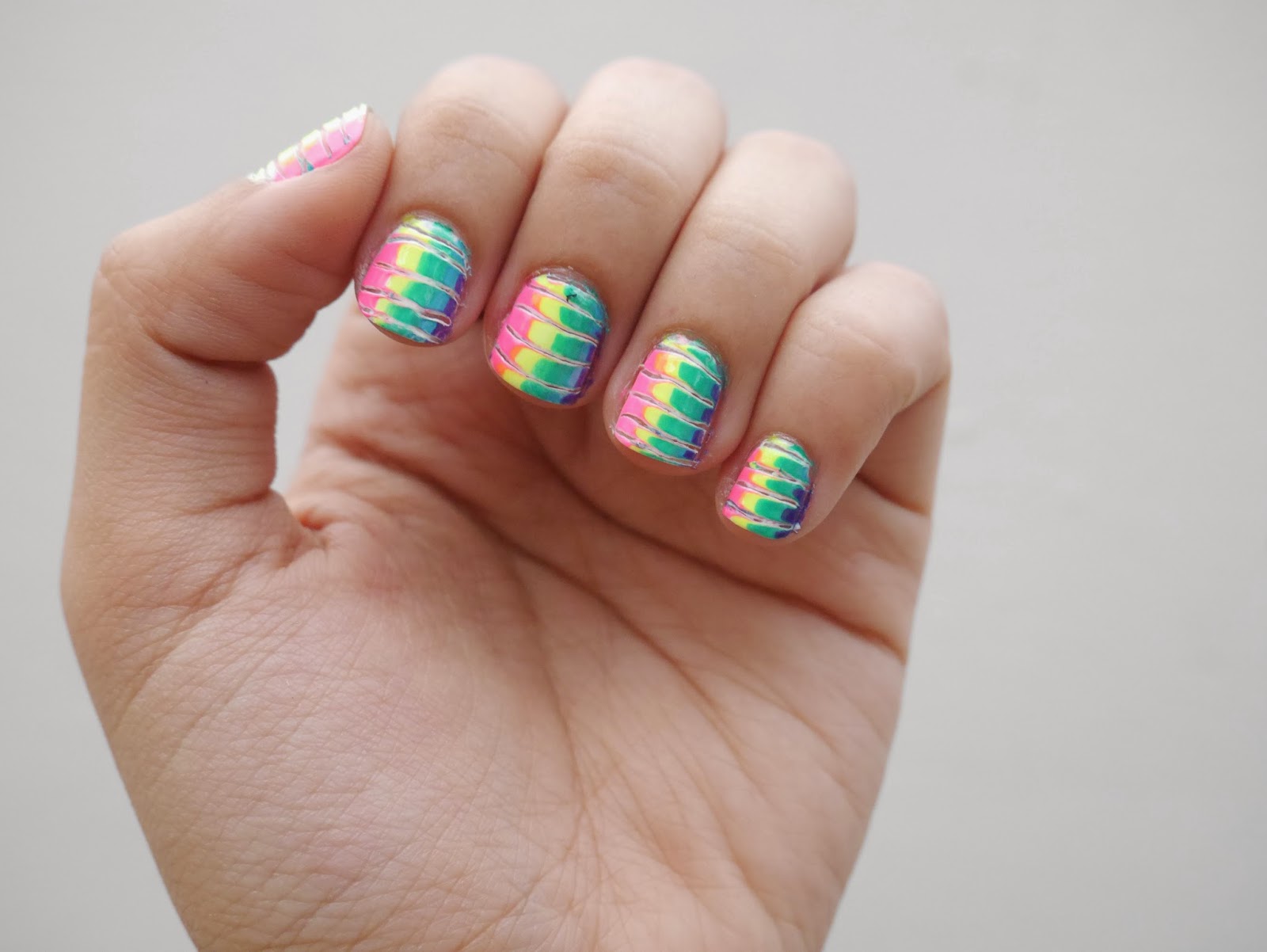 7. Gel Polish Tie Dye Nails Without Water - wide 4