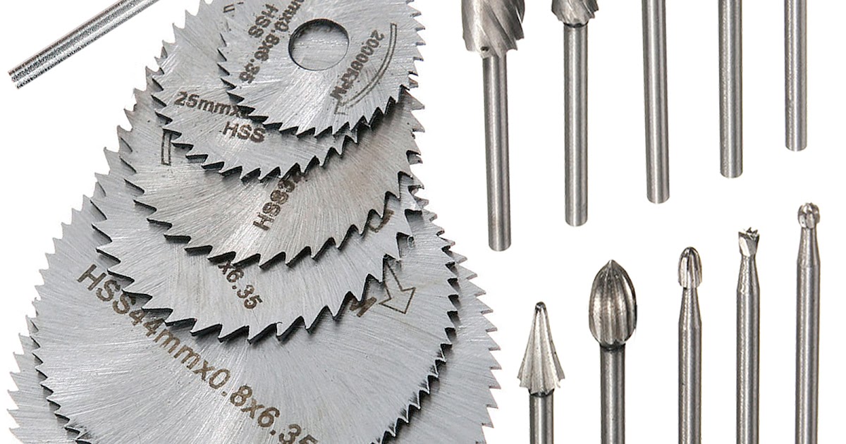 Burr Bit HSS Saw Blade Rotary HS Cut Carve Rasp Shank Burs Mandrel Root