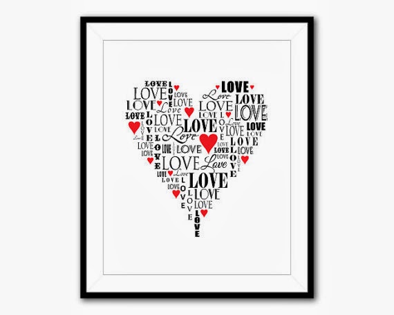 https://www.etsy.com/listing/167653609/love-typgography-print-heart-shaped-word?