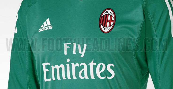 ac milan goalkeeper kit