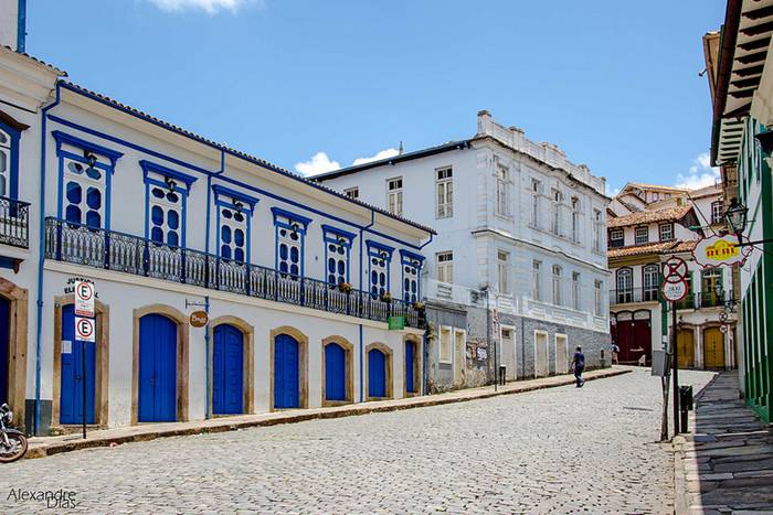 Ouro Preto (from Portuguese, Black Gold) is a city in the state of Minas Gerais, Brazil, a former colonial mining town located in the Serra do Espinhaço mountains and designated a World Heritage Site by UNESCO because of its outstanding Baroque architecture.