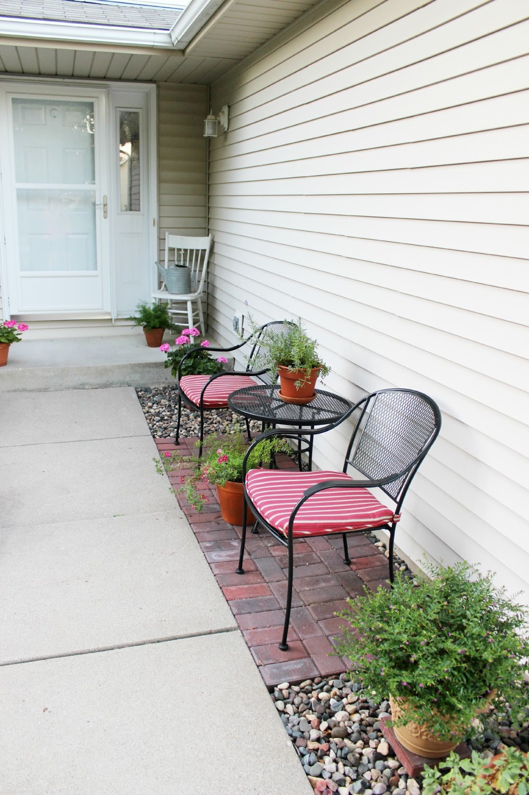 Happy At Home: Entrance Patio Happy At Home: Entrance Patio on House Backyard Deck id=48637