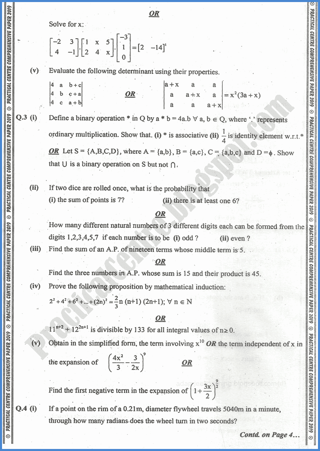 mathematics-xi-practical-centre-guess-paper-2019-science-group