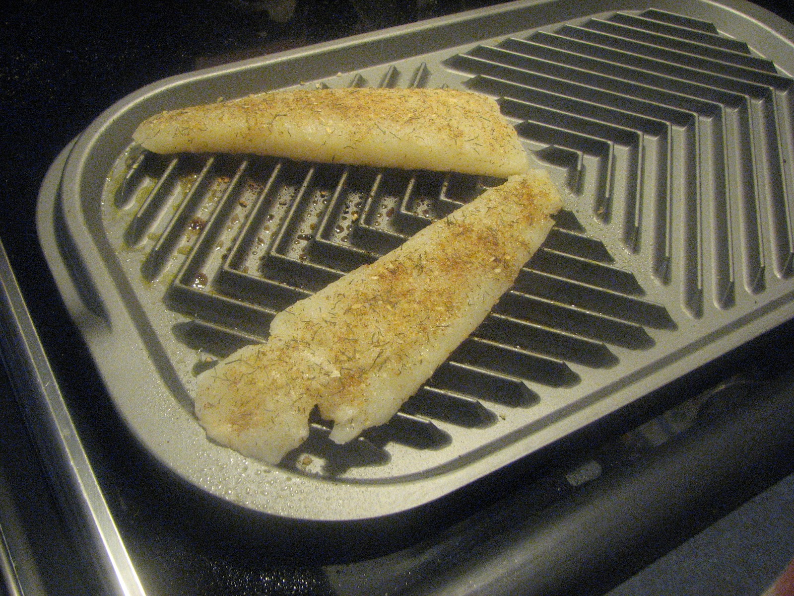 Diary of a Home Chef Stove Top Grilled Flounder