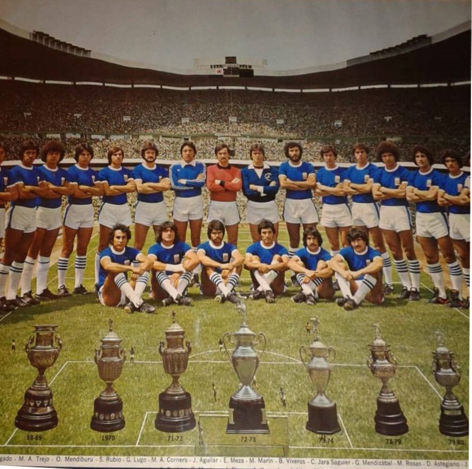 . Cruz Azul Campeón Temporada 19791980
