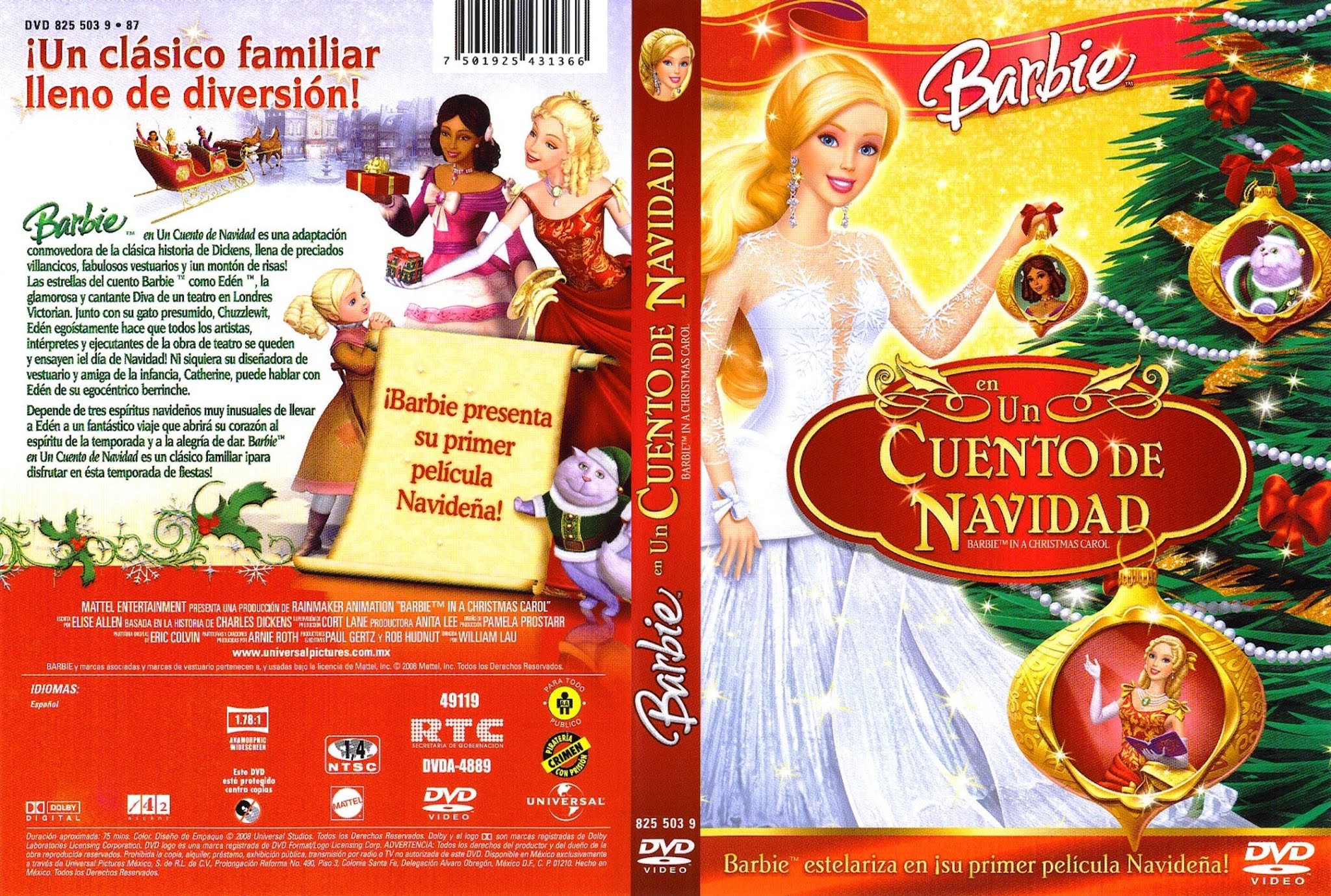Barbie En Un Cuento De Navidad DVDFull