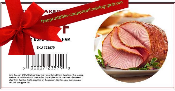 Printable Coupons 2021 Honey Baked Ham Coupons