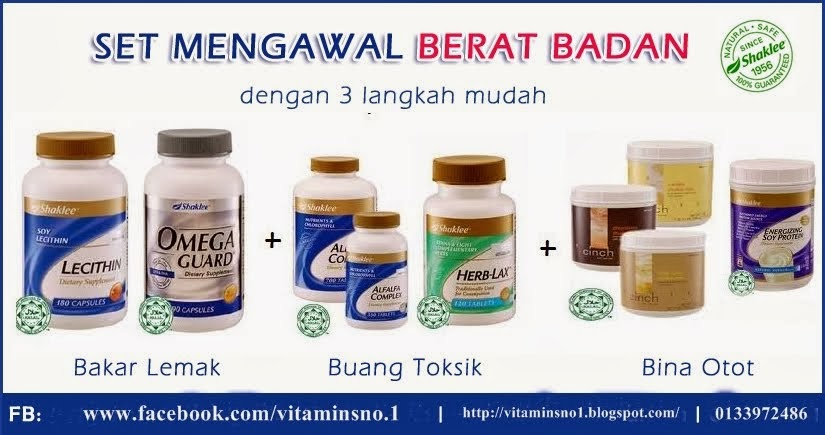 Set Mengawal Berat Badan