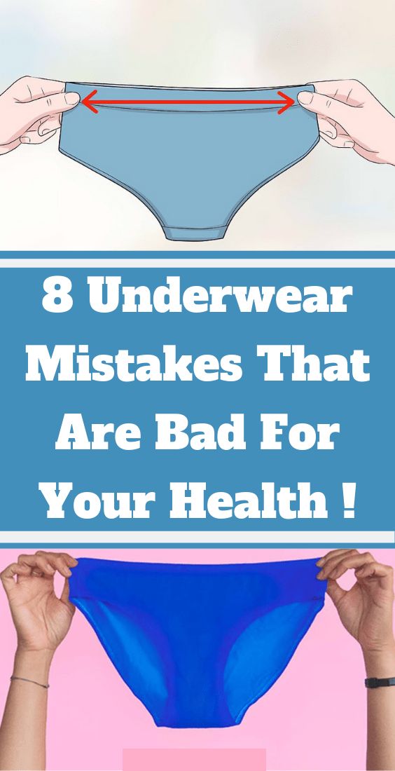 5 Underwear Mistakes that are Bad for Your Health Healthy Energy