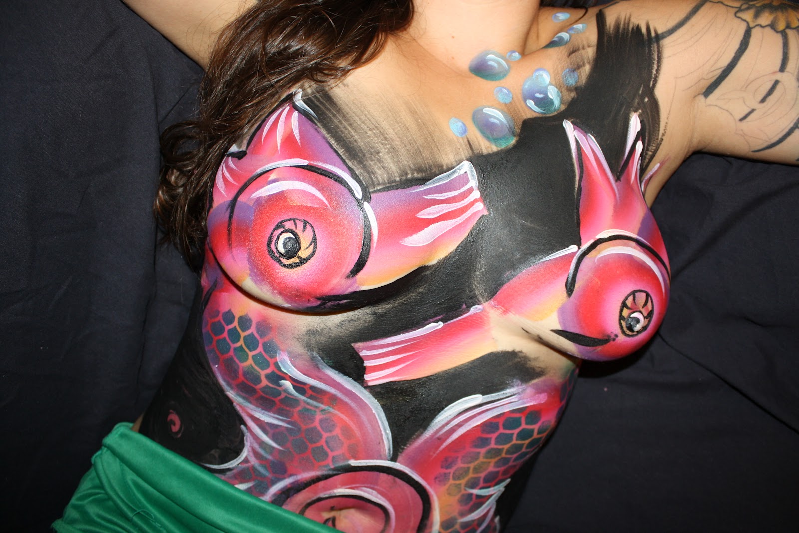 Monsters & Mermaids Face Body Painting LLC Baltimore MD.